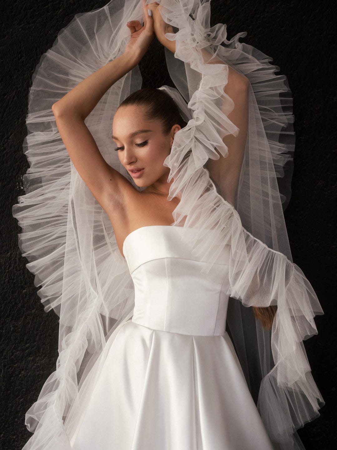 Short Elegant Wedding Dress | Mini Corset Bridal Gown | Classic ...
