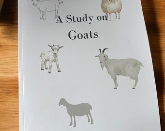 Goat Unit Study homeschool learning book science nature animals