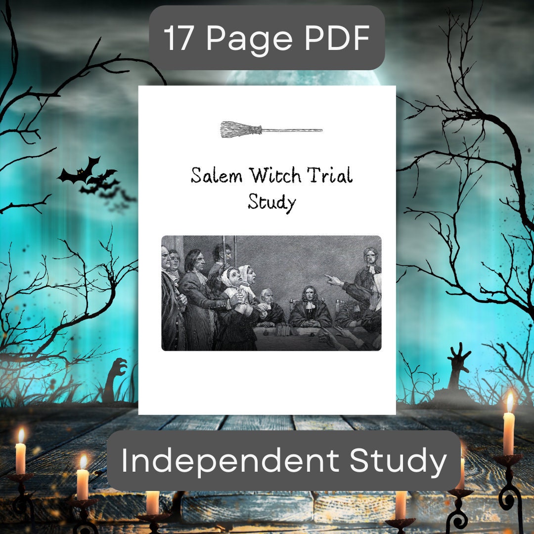 Homeschool History Study Unit the Salem Witch Trials Homeschool