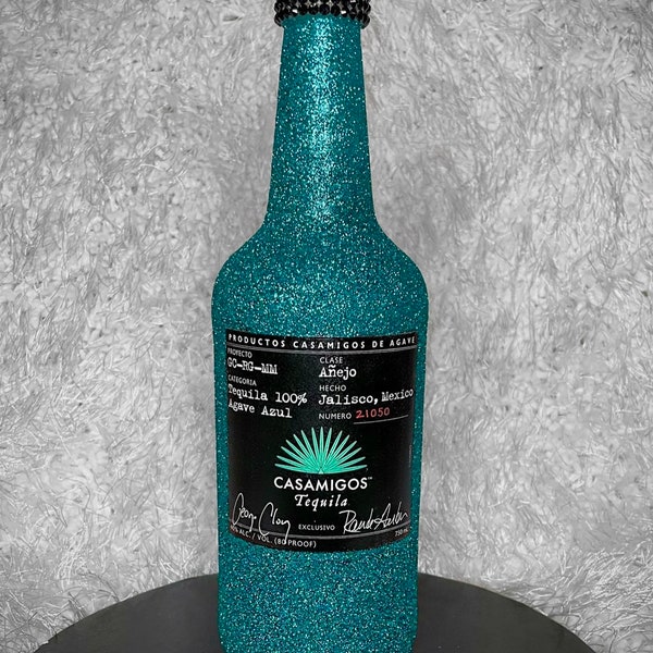 Glitter Bottle Alcohol Etsy
