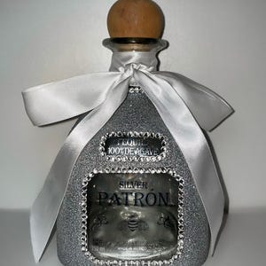 Patron Custom Glitter Bottle