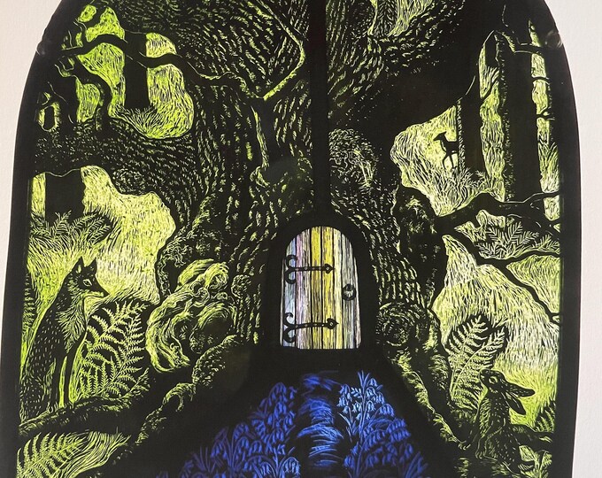 Bluebell Pathway (signed and Numbered Print by Tamsin Abbott) - Etsy UK