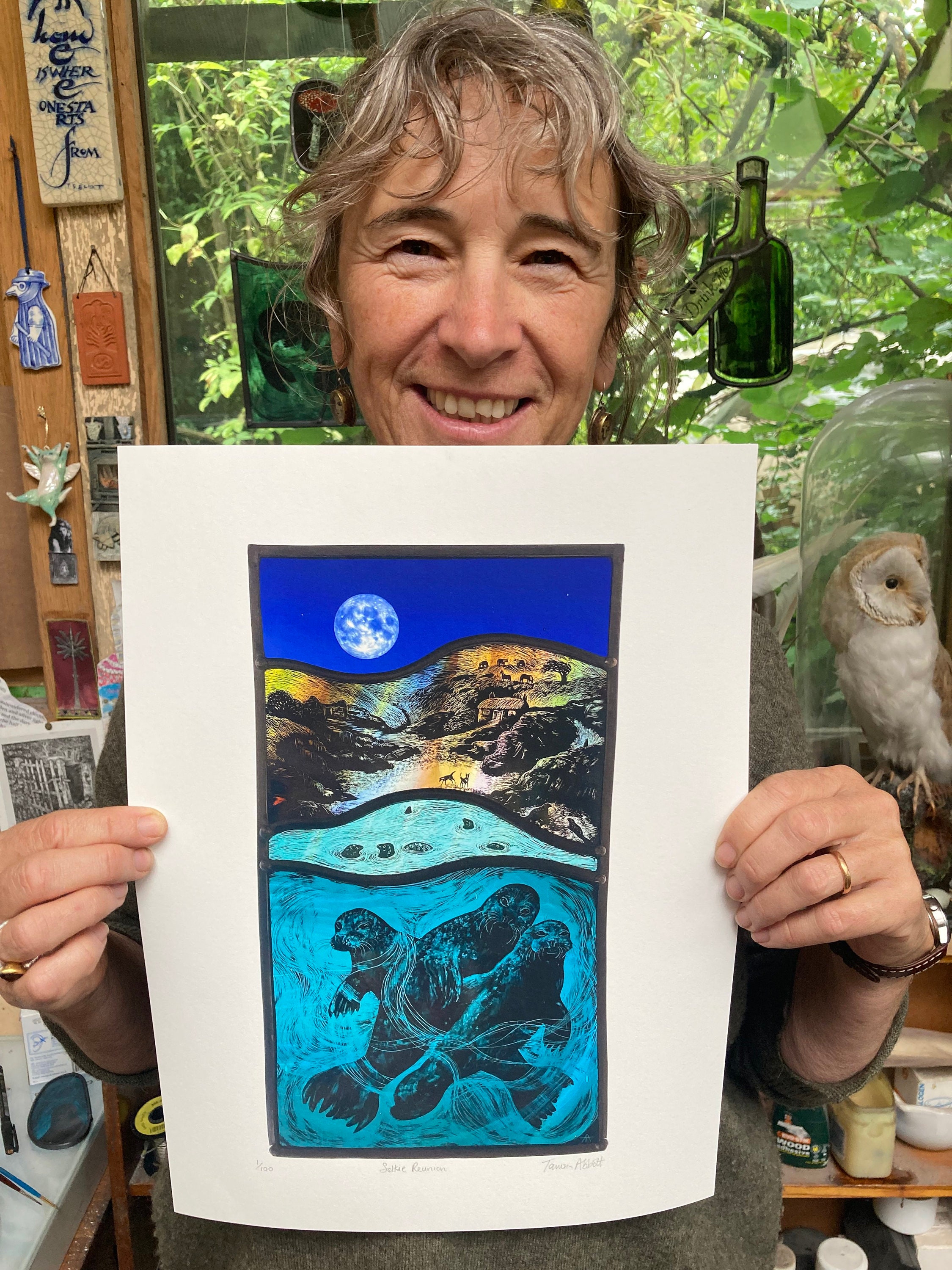 Selkie Reunion (signed and Numbered Print by Tamsin Abbott) - Etsy