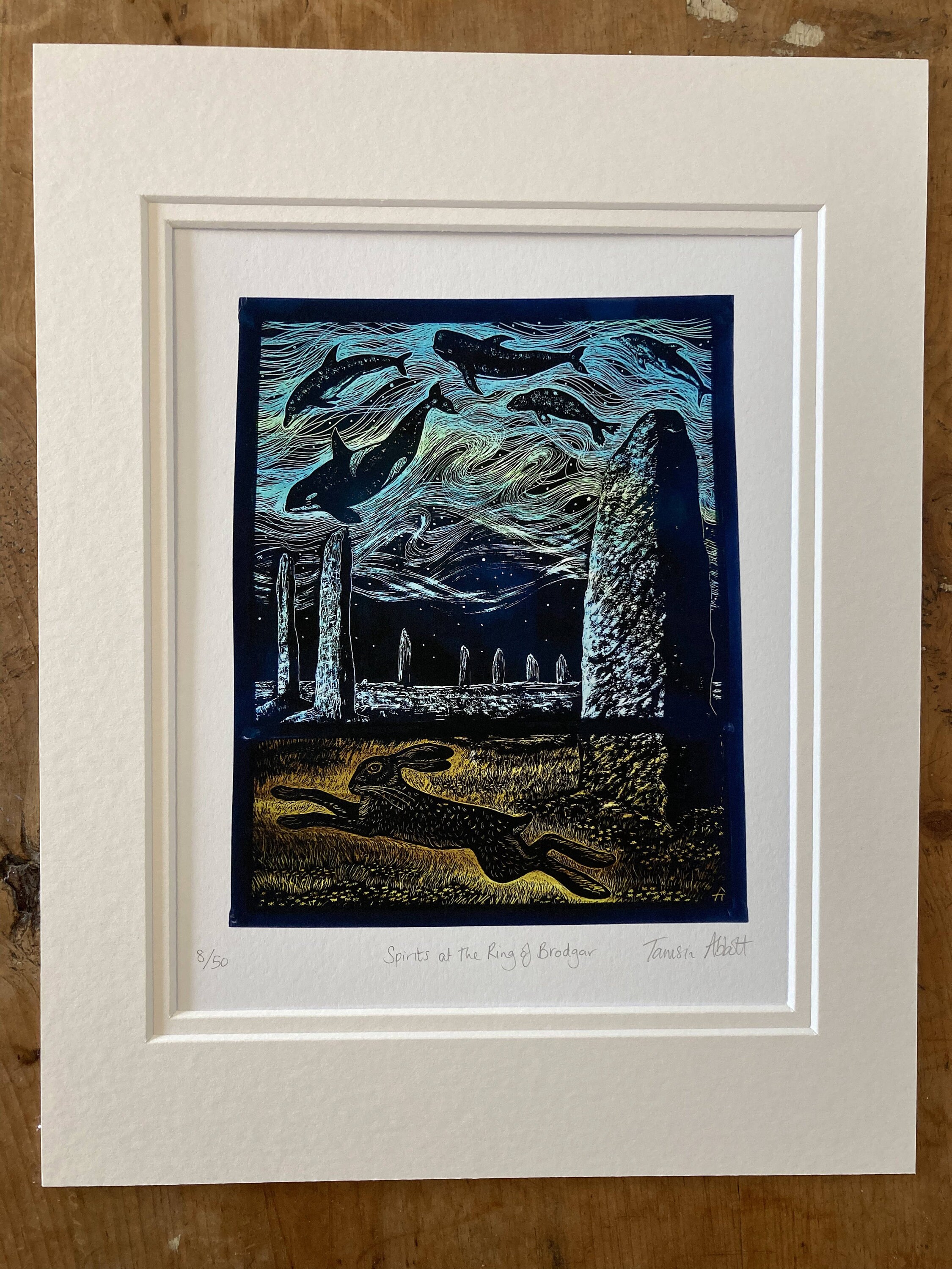 Spirits at the Ring of Brodgar (signed and Numbered Print by Tamsin ...