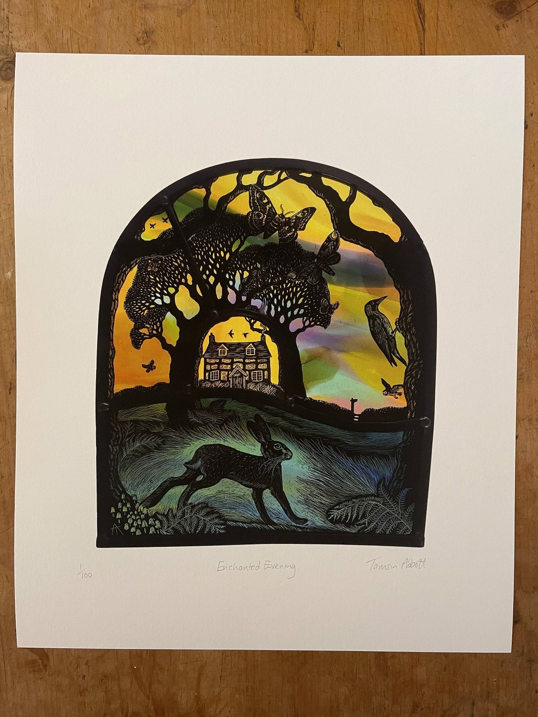Enchanted Evening (signed and Numbered Print by Tamsin Abbott) - Etsy UK