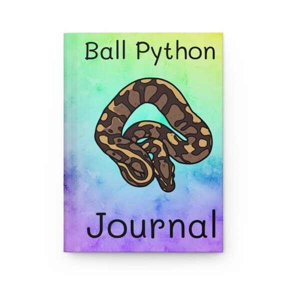 Ball Python Journal Snake Journal Ball Python Recording - Etsy