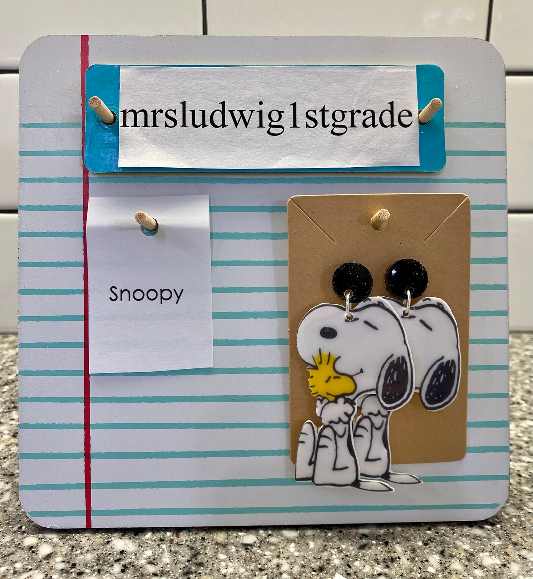 Snoopy Teacher Gifts Teacher Appreciation Elementary - Etsy