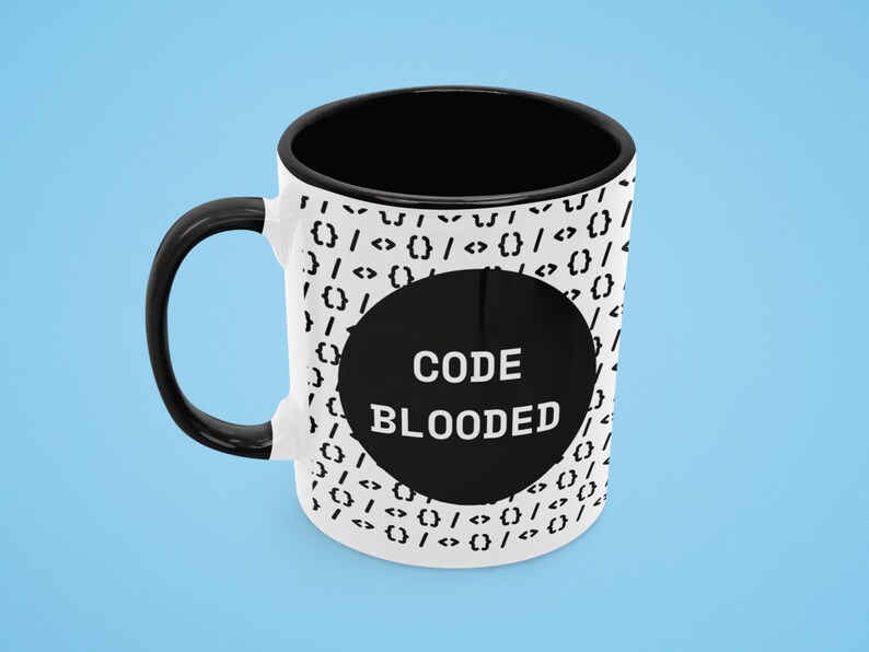 Taza Code Blooded Developer para probadores de software, analistas de datos, científicos - regalo de cumpleaños para colega de codificación en tecnología imagen 4