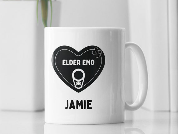 Personalised Elder Emo Mug for Boyfriend, Emo Gifts for Him, It Wasn't a  Phase Emo Forever Birthday Gift for Emo Kid, Emo Stuff for Friend 