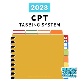 2023 CPT - Tabbing System   (Book NOT included)