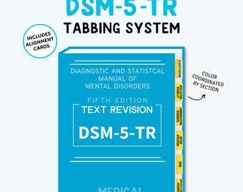 DSM-5-TR - Tabbing System   (Book NOT Included)