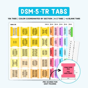 DSM-5-TR - Tabbing System (Book NOT Included) Bild 2