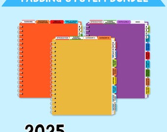 2025 Tabbing System Bundle  |  Medical Coding Tabs