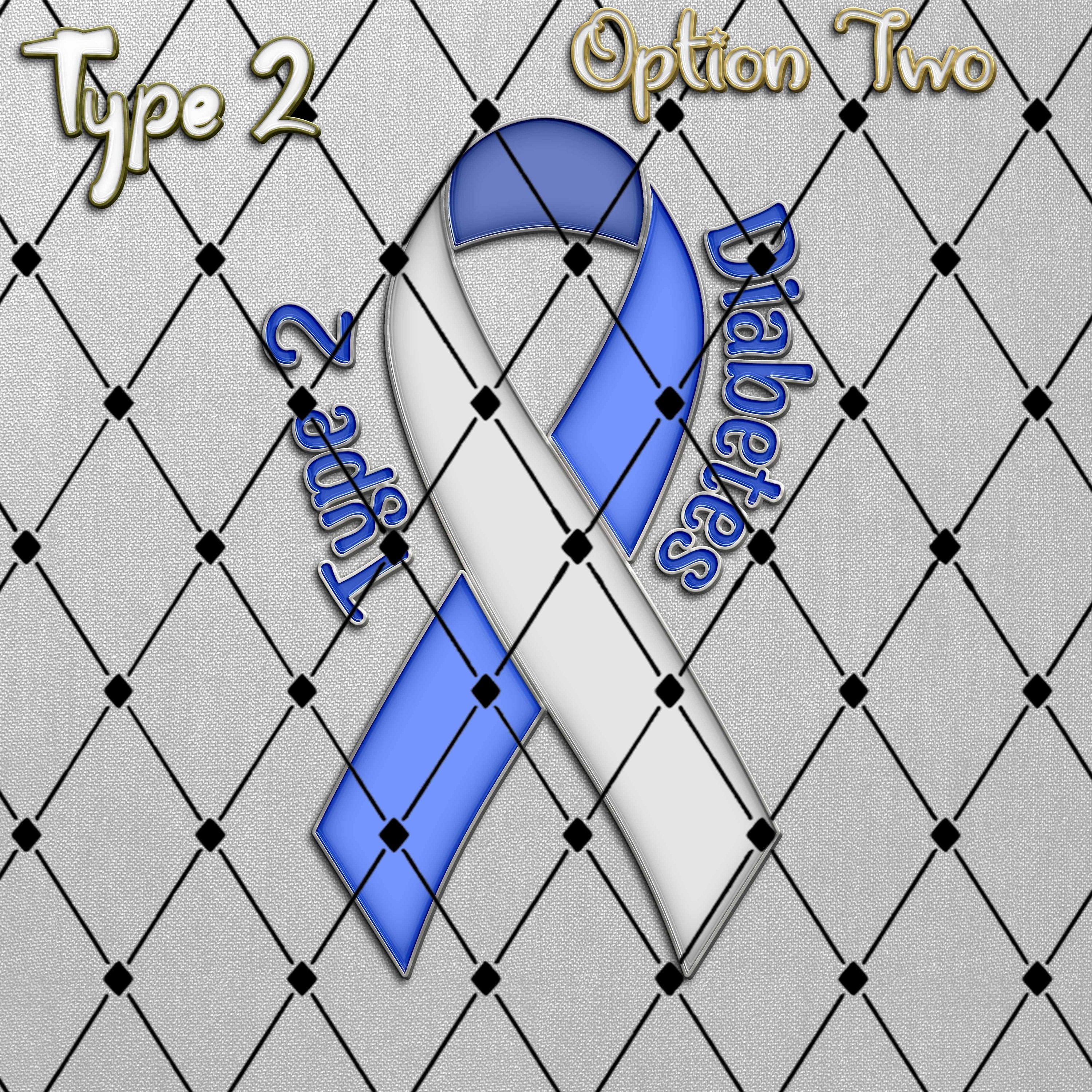 Diabetes Ribbon, Enamel Pin, Digital Download, 300 DPI - Etsy