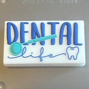 Exclusive Dental Life silicone focal beads, Dentist