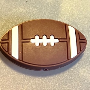Football silicone focal bead/Fall Sports/for Beaded Pens