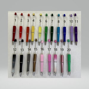 Pen Blanks for Beading, Beadable Pens