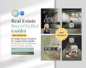 Real Estate Home Buyer and Seller Guide Packet Realtor NAR Settlement Buyer Agent Compensation Home Buyer Package Seller Listing Package VS
