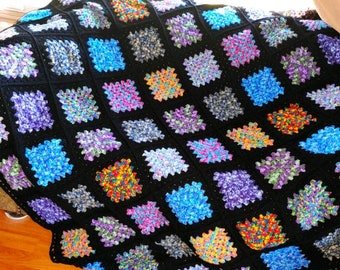 Crochet Afghan Granny Square 1 - Make granny proud