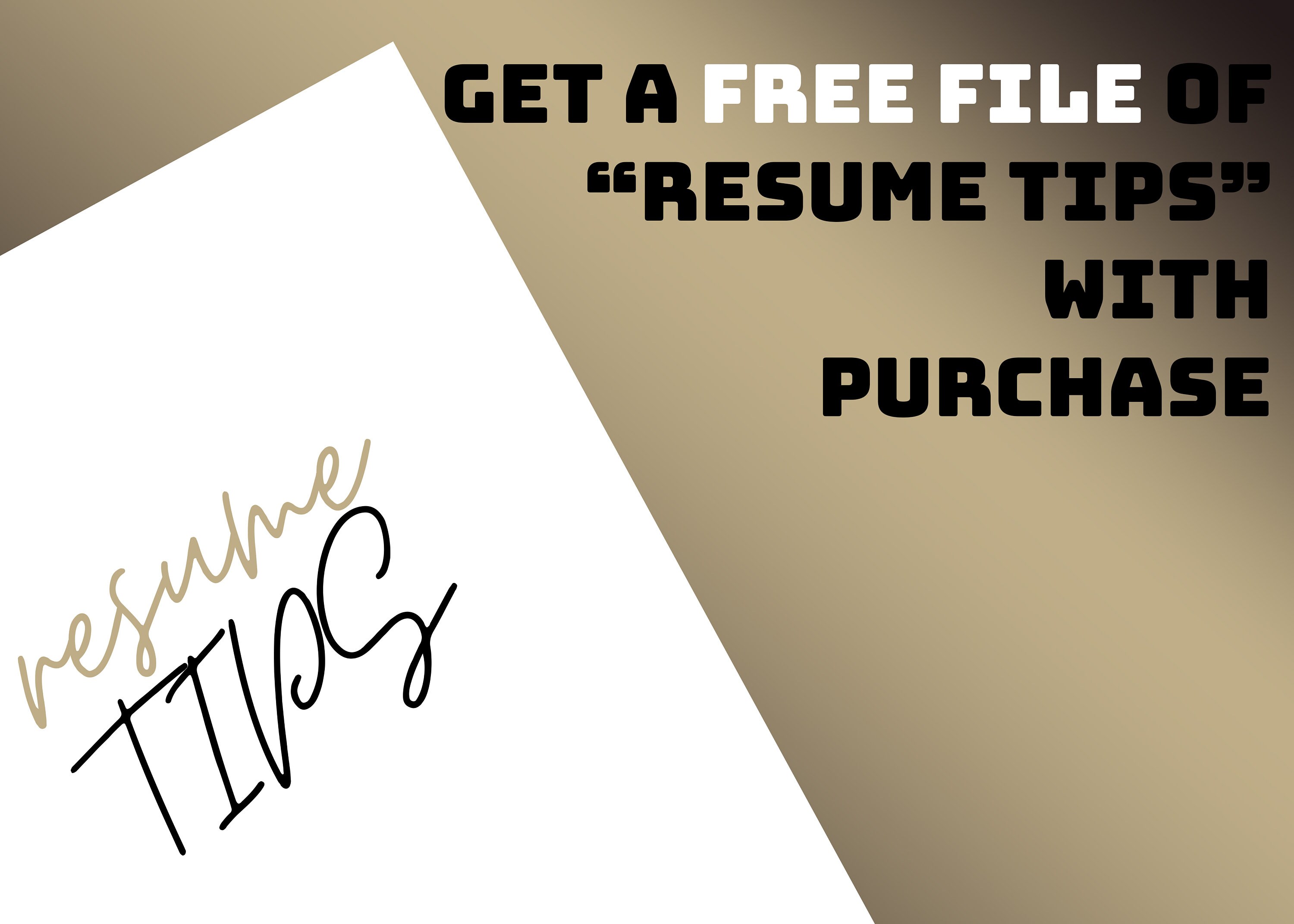 Customizable Resume Template for Google Docs Cover Letter - Etsy