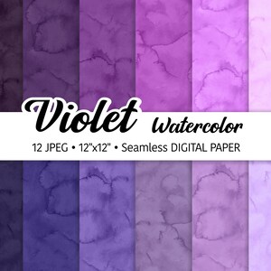 Violet Nude Watercolor Art Back Digital Paper Watercolor Clipart ...