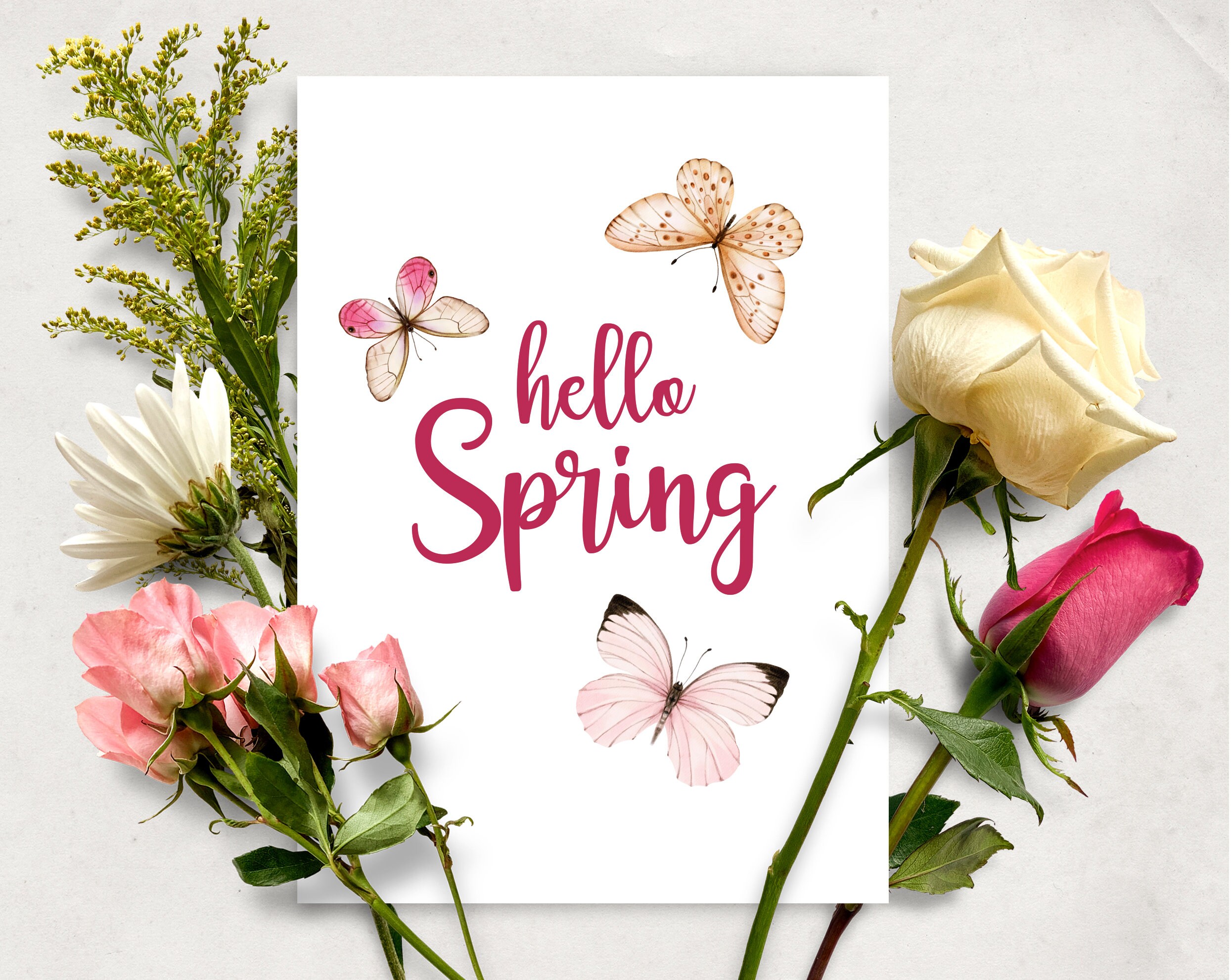 Watercolor Butterfly Clipart Summer Clip Art Romantic - Etsy