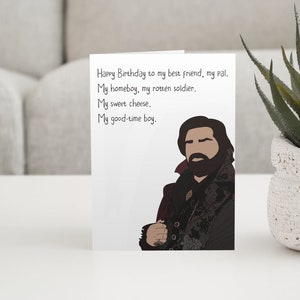 What We Do In The Shadows Laszlo Cravensworth | Birthday Card | Card For Him | Card For Her | Funny Greetings Card