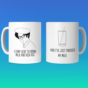 The IT Crowd | Moss Milk Countdown Gift Mug | Maurice Moss | Douglas Reynholm | Roy Trenneman | Jen Barber | Reynholm Industries