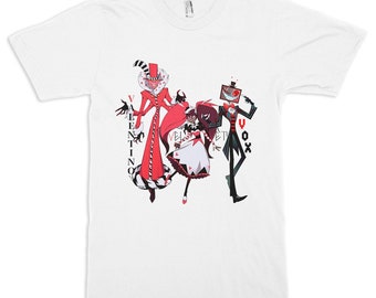 Villains from Hazbin Hotel T-Shirt, Men's and Women's Sizes (drsh-241)