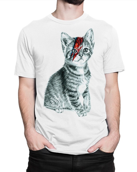 David bowie cat t cheap shirt