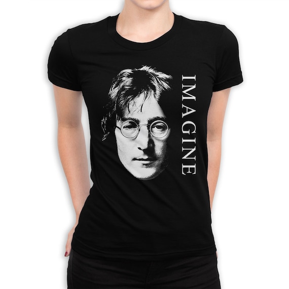 ジョン・レノン イマジン グラフィックTシャツ、メンズ・レディースT 