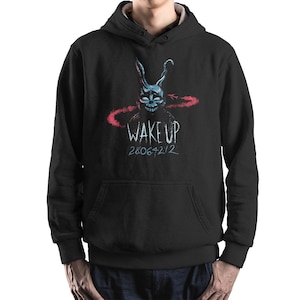 Donnie Darko Wake-up hoodie en sweatshirt, unisex maten (drsh-309)