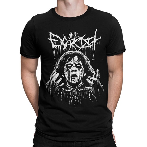 The Exorcist Black Metal T-Shirt, Men's and Women's Sizes (drsh-175)