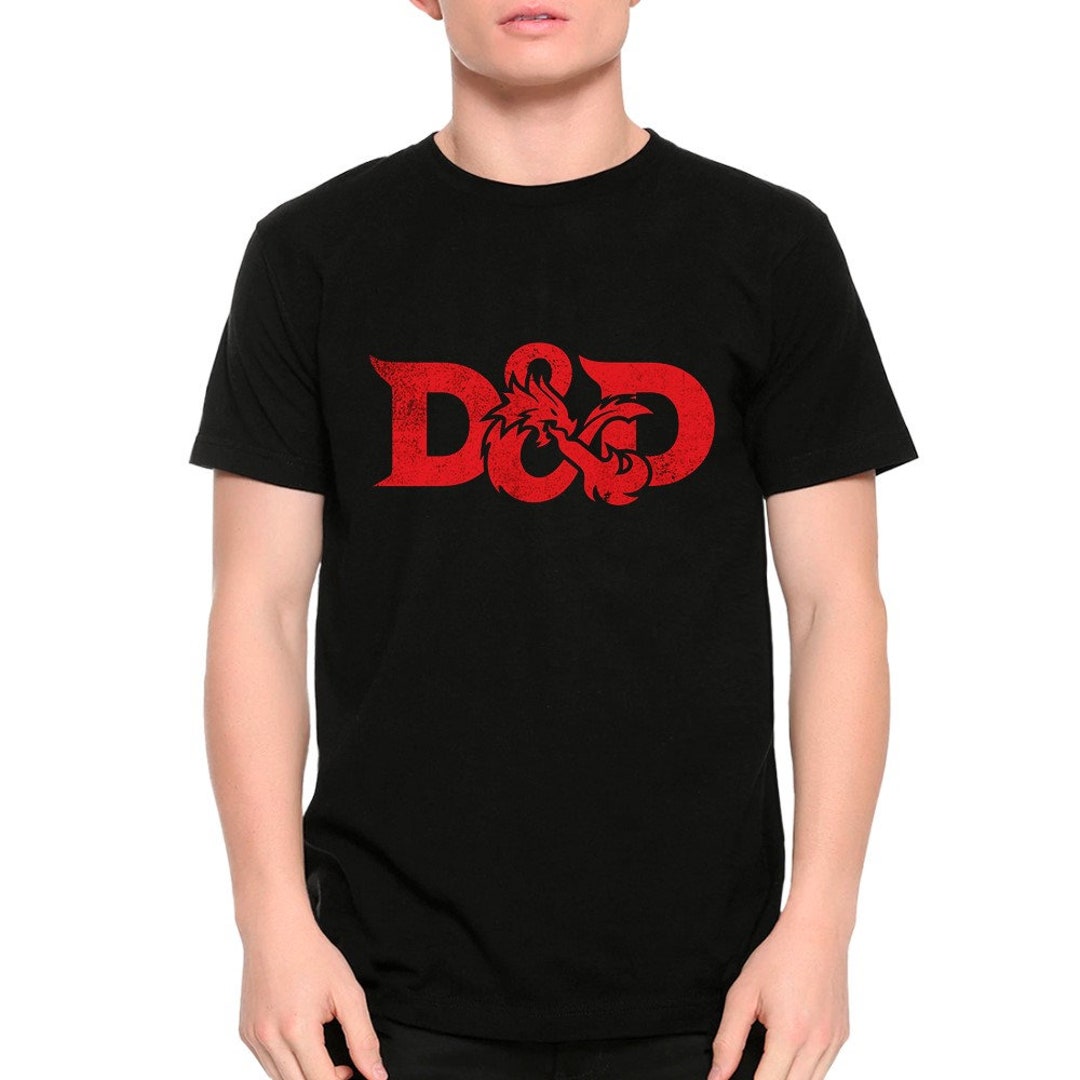 Dungeons and Dragons Logo T-shirt, D&D Dnd Shirt, Men's and Women's ...
