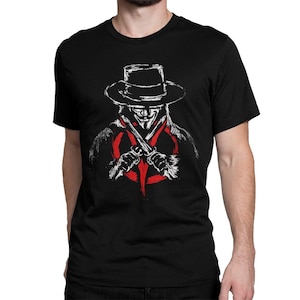 V for Vendetta Anarchy T-Shirt, Men's and Women's Sizes (drsh-204)