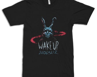 Donnie Darko Wake Up T-Shirt, Men&#39;s and Women&#39;s Sizes (drsh-309)