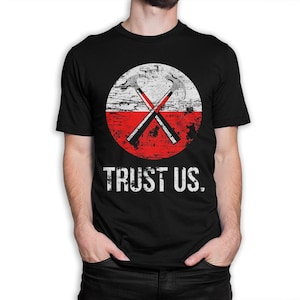 Pink Floyd Trust Us Vintage T-Shirt, Men&#39;s and Women&#39;s Sizes (drsh-195)