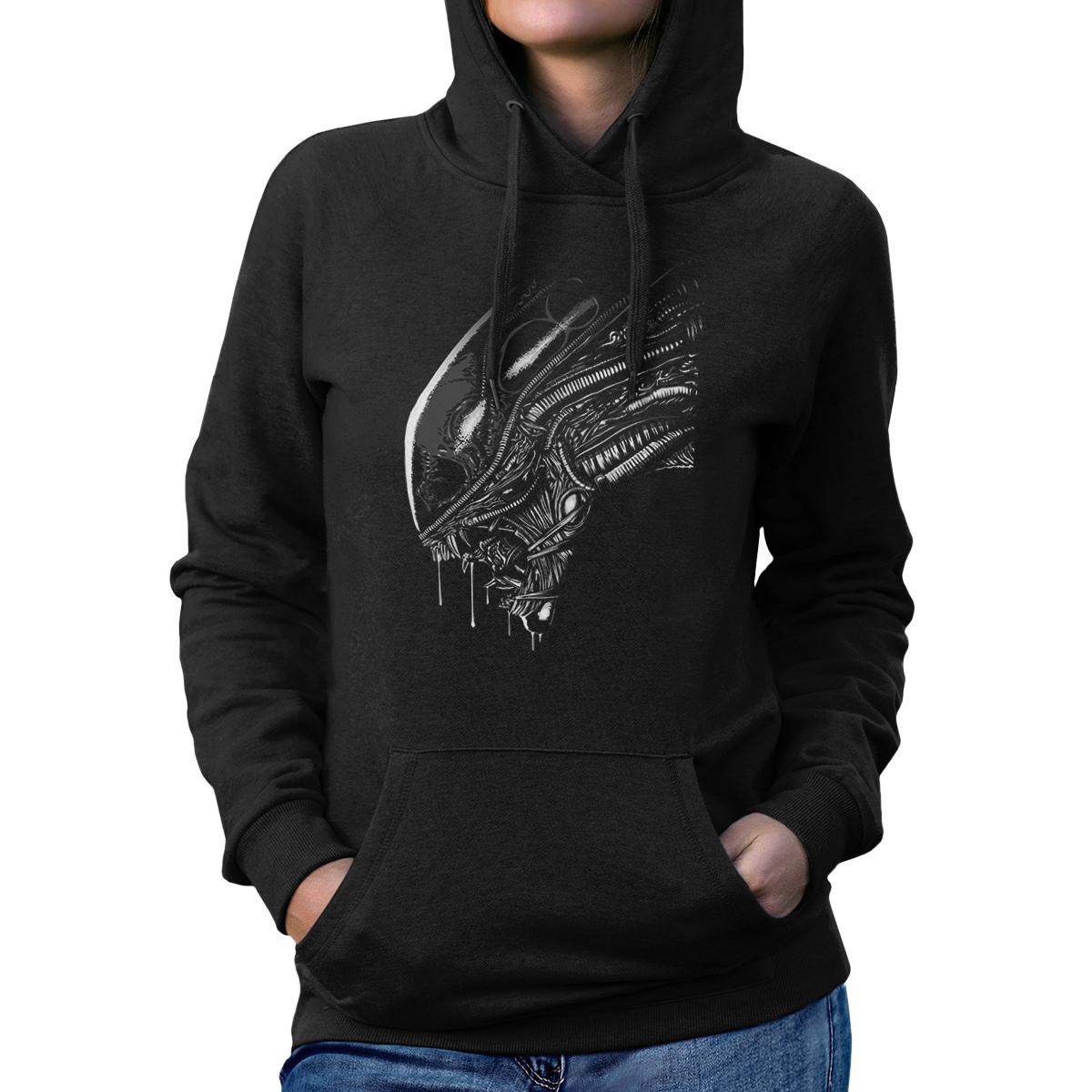 Alien Xenomorph Hoodie and Sweatshirt, Unisex Sizes (ALI-454421) - Etsy