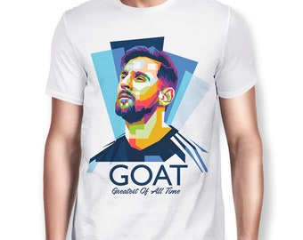 Lionel Messi T-shirt GEIT, heren- en damesmaten (drsh-161)