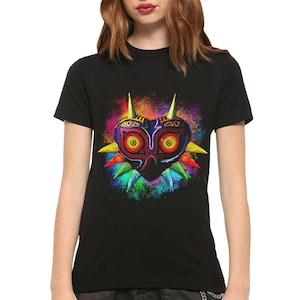The Legend of Zelda Majora&#39;s Mask Art T-Shirt, Men&#39;s and Women&#39;s Sizes (ZEL-55511)