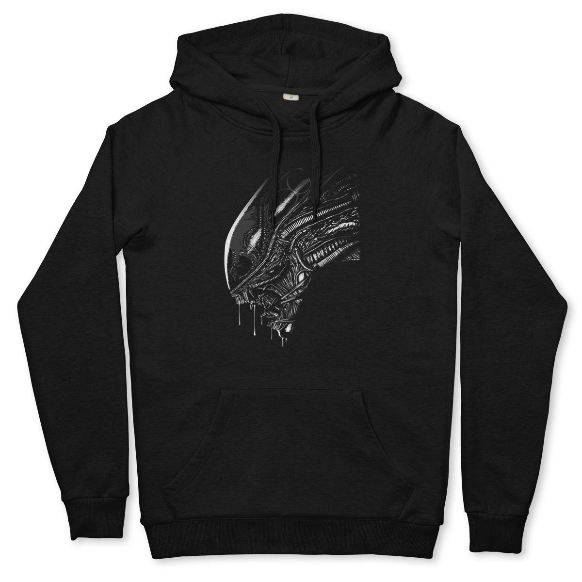 Alien Xenomorph Hoodie and Sweatshirt, Unisex Sizes (ALI-454421) - Etsy