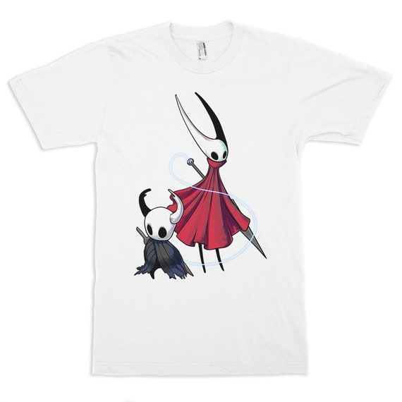 T-shirt Hollow Knight Silksong - Hornet Flammes Sombres, 100% Coton, Unisexe