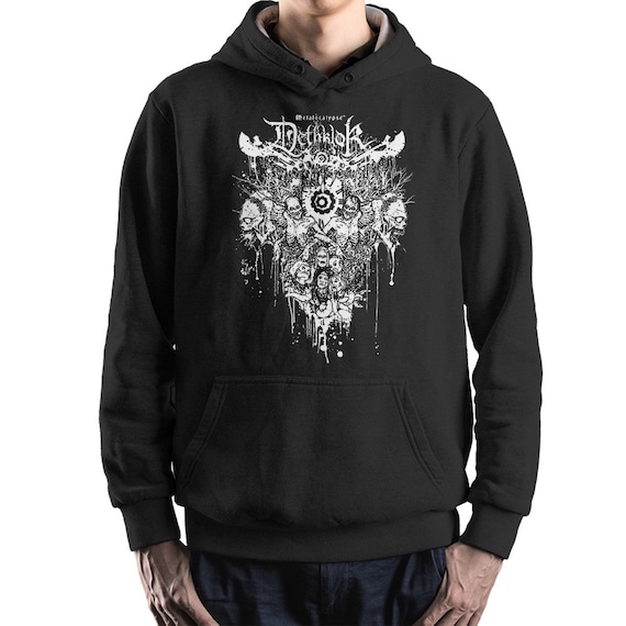 Metalocalypse Dethklok Graphic Hoodie and Sweatshirt, Unisex Sizes