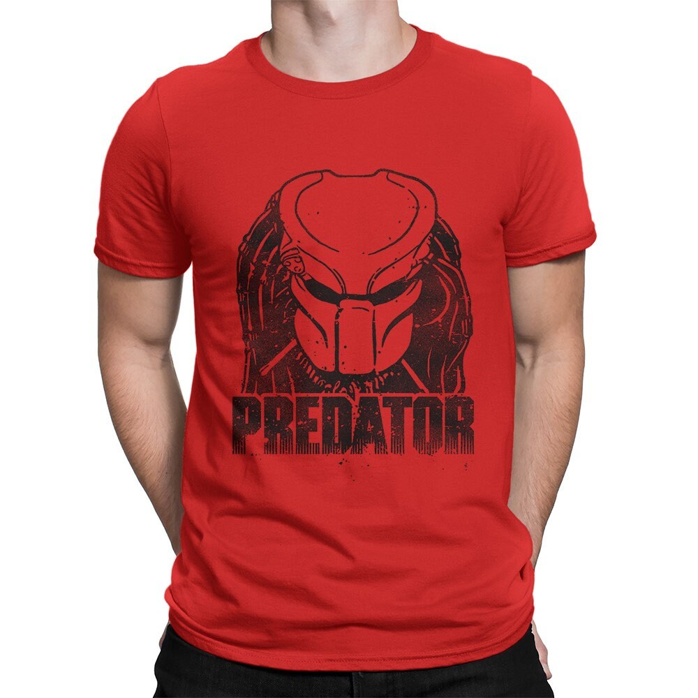 Predator grafisch T-shirt, heren- en damesmaten (drsh-208)