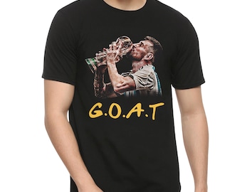 Lionel Messi T-shirt GEIT, heren- en damesmaten (MSS-80701)