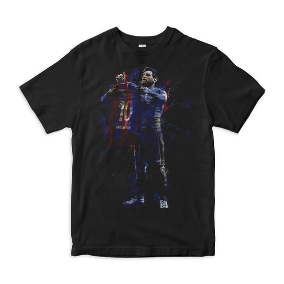 Lionel Messi T-Shirt, Argentina Football Shirt, Men's and Women's Sizes (MSS-34861)