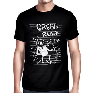 Night in the Woods Gregg Rulz Ok T-Shirt, Men's and Women's Sizes (drsh-285)