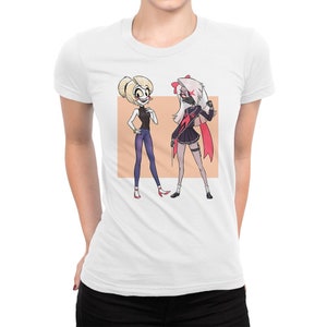 Hazbin Hotel Charlie and Vaggie T-Shirt, Men&#39;s and Women&#39;s Sizes (drsh-238)