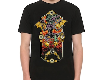 Metroid Samus vs Ridley T-Shirt, Men's and Women's Sizes (drsh-269)
