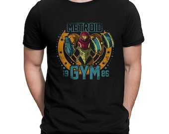 Metroid Gym 1986 T-Shirt, Men's and Women's Sizes (drsh-270)